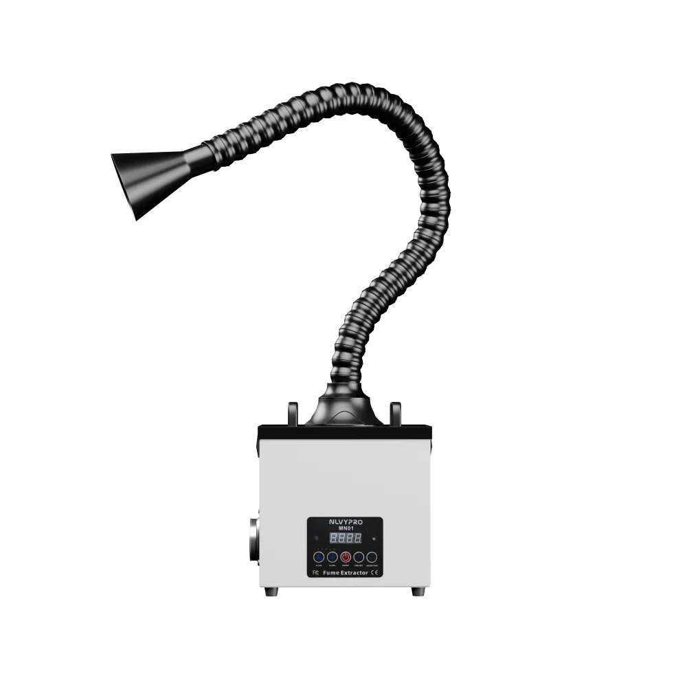 MN01W front panel and digital controls